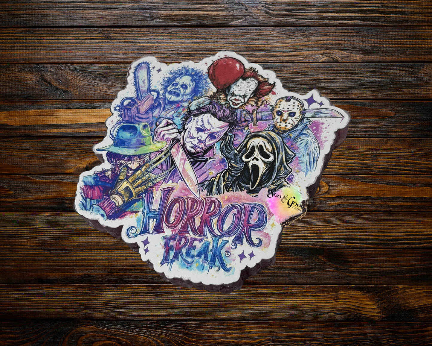 Horror Freaks Cardstock Car Freshie