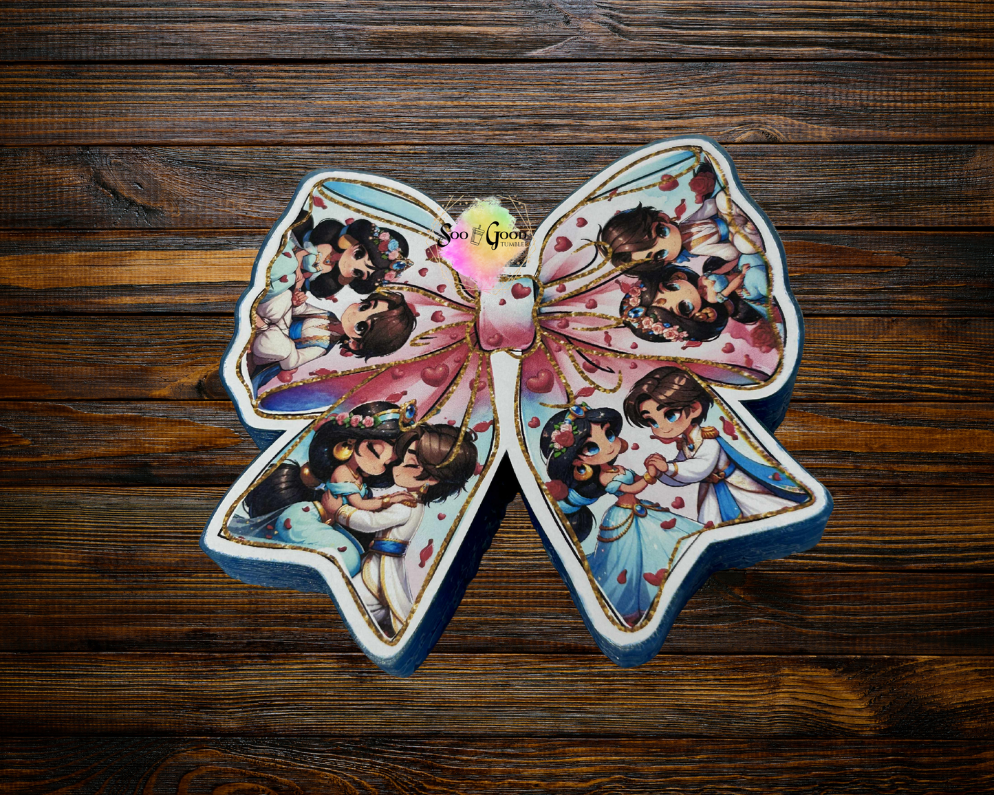 Princess Bow Cardstock Car Freshie (Style 1)