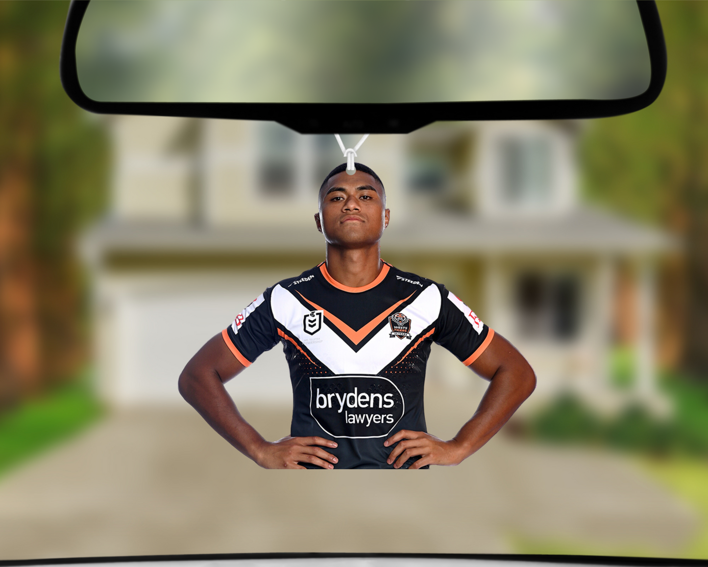 Team Photo - Samuela Fainu Car Air Freshener