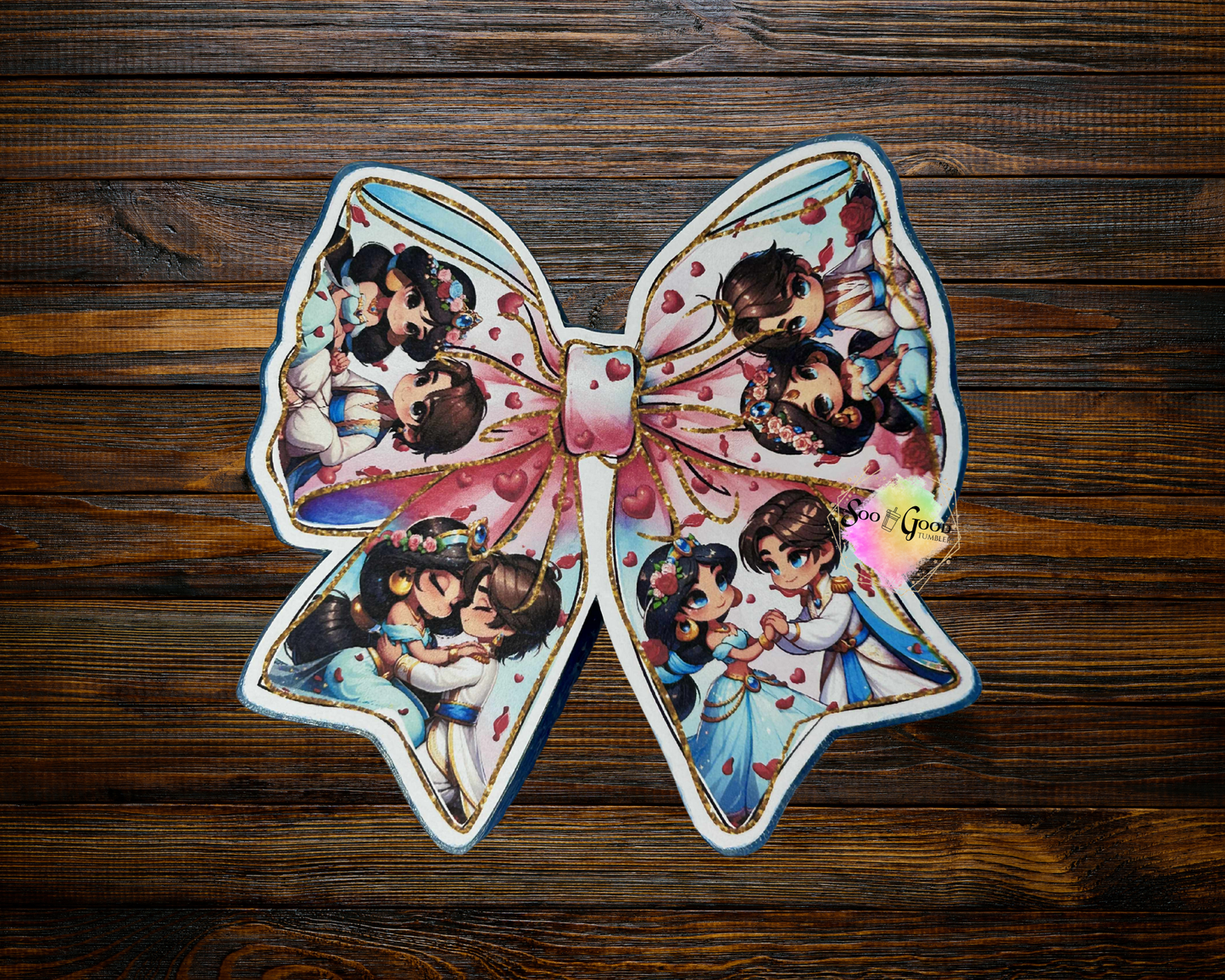 Princess Bow Cardstock Car Freshie (Style 1)