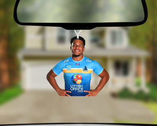 Team Photo - Josiah Pahulu Car Air Freshener