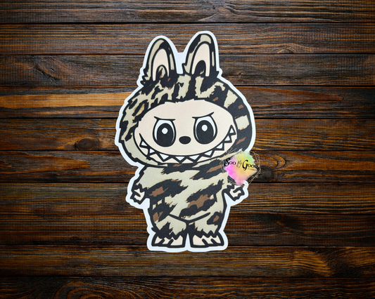 Standing Labubu Cardstock Car Freshie (Style 15)