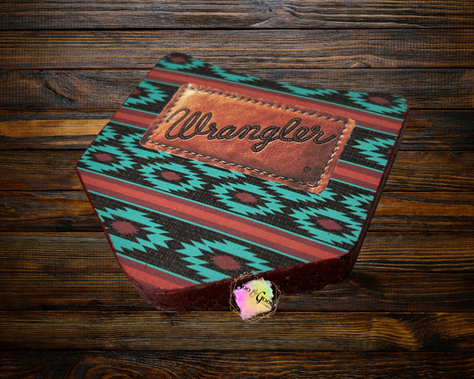 Aztec Wrangler Pocket Cardstock Car Freshie (Style 1)