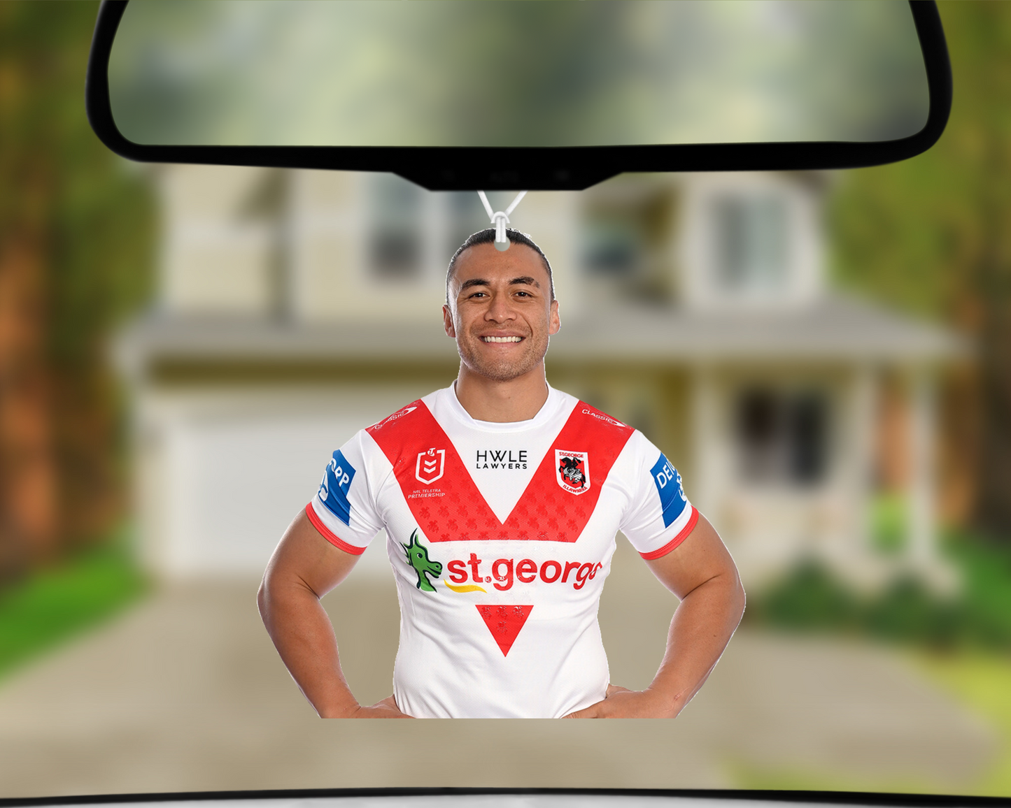 Team Photo - Raymond Faitala-Mariner Car Air Freshener