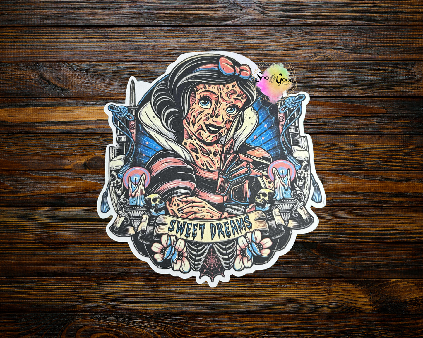 Slasher Princess Cardstock Car Freshie (Style 2)