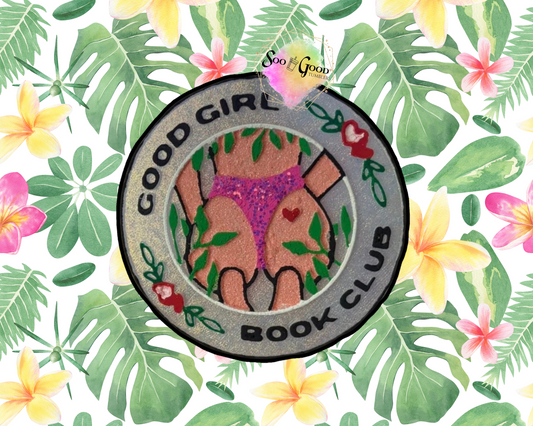 Good Girl Book Club Blinged Car Freshie