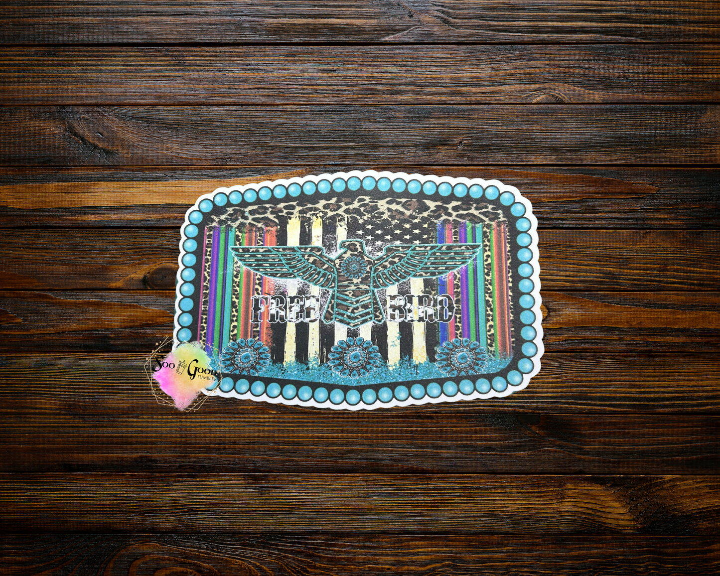 Belt Buckle Cardstock Car Freshie (Style 2)