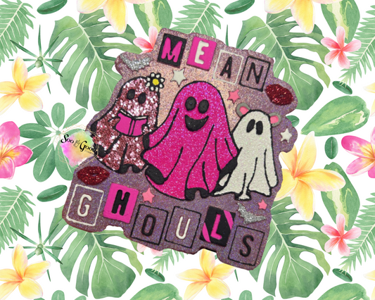 Mean Ghouls Blinged Car Freshie