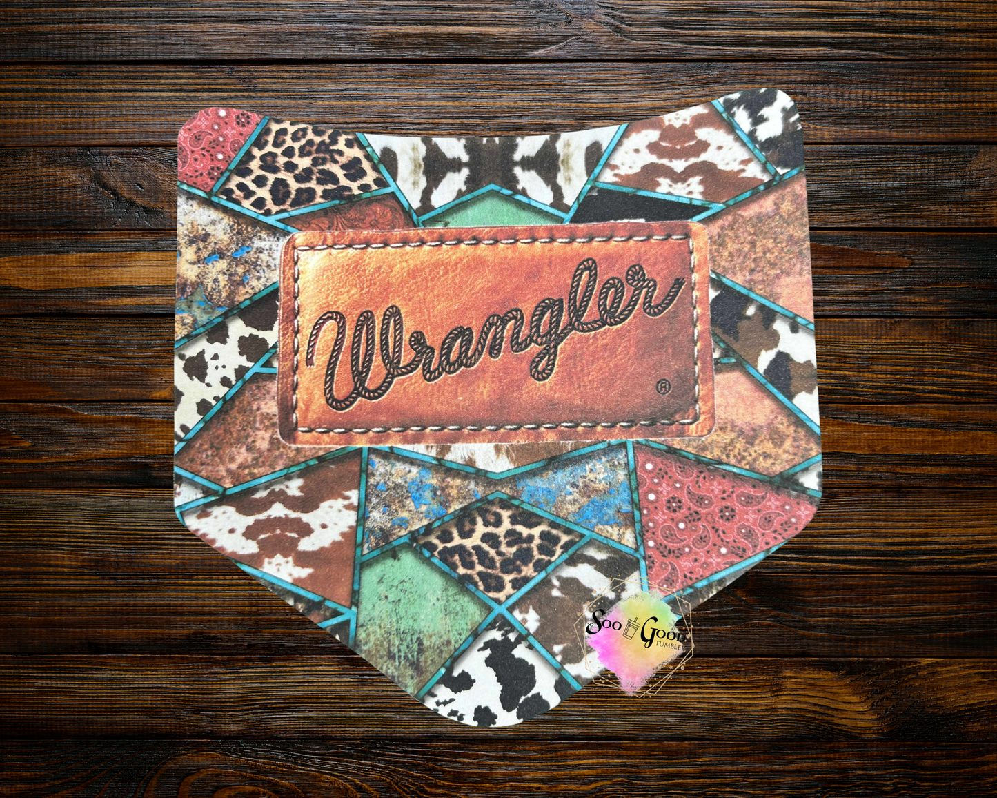 Aztec Wrangler Pocket Cardstock Car Freshie (Style 8)