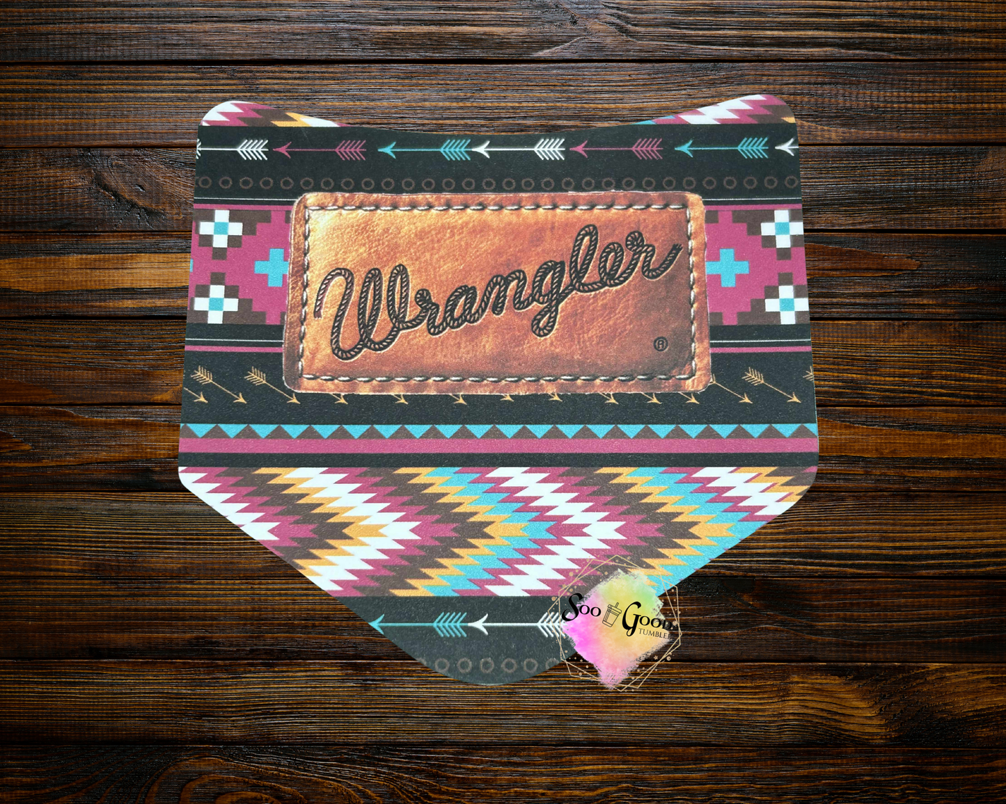 Aztec Wrangler Pocket Cardstock Car Freshie (Style 2)