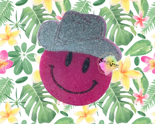 Smiley Emoji Blinged Car Freshie