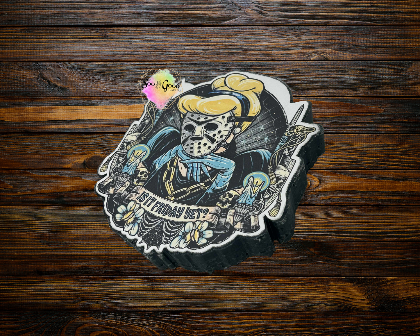 Slasher Princess Cardstock Car Freshie (Style 1)