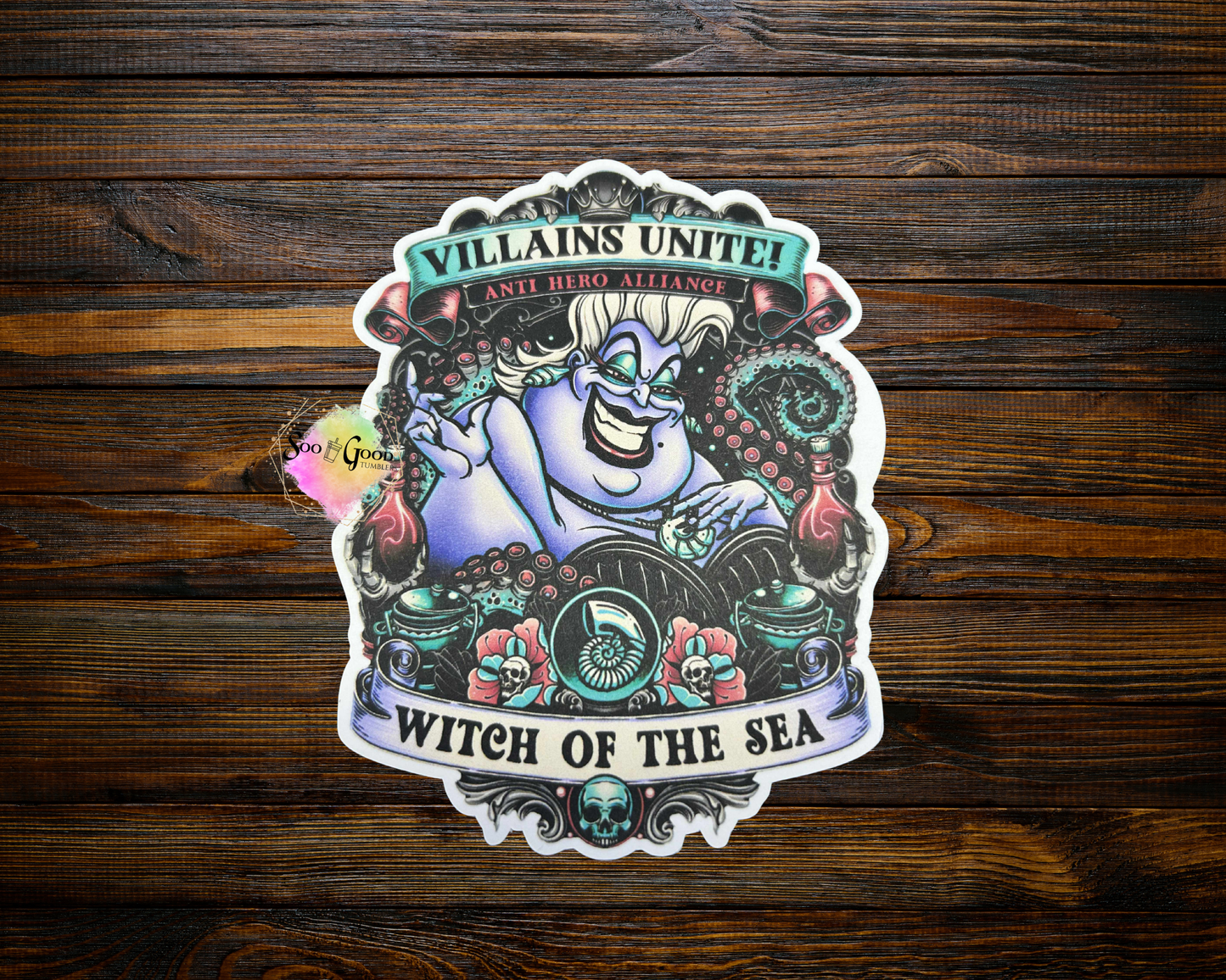 Villains Unite Cardstock Car Freshie (Style 4)