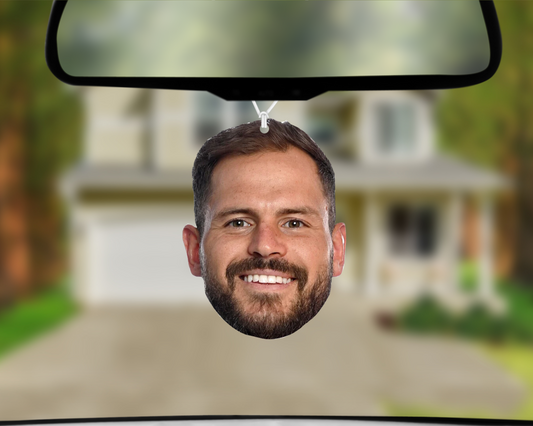 Big Head - Aidan Sezer Car Air Freshener