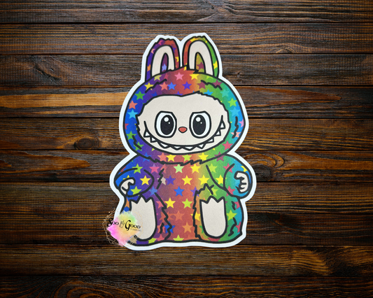 Sitting Labubu Cardstock Car Freshie (Style 2)