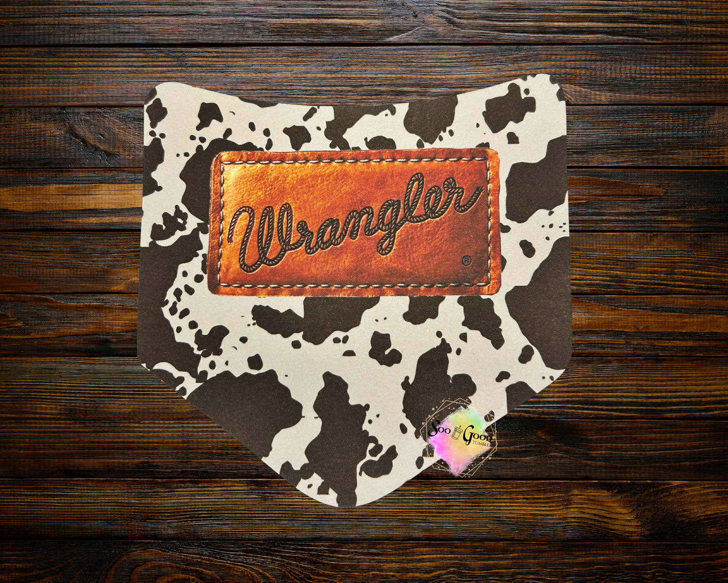 Animal Print Wrangler Pocket Cardstock Car Freshie (Style 1)