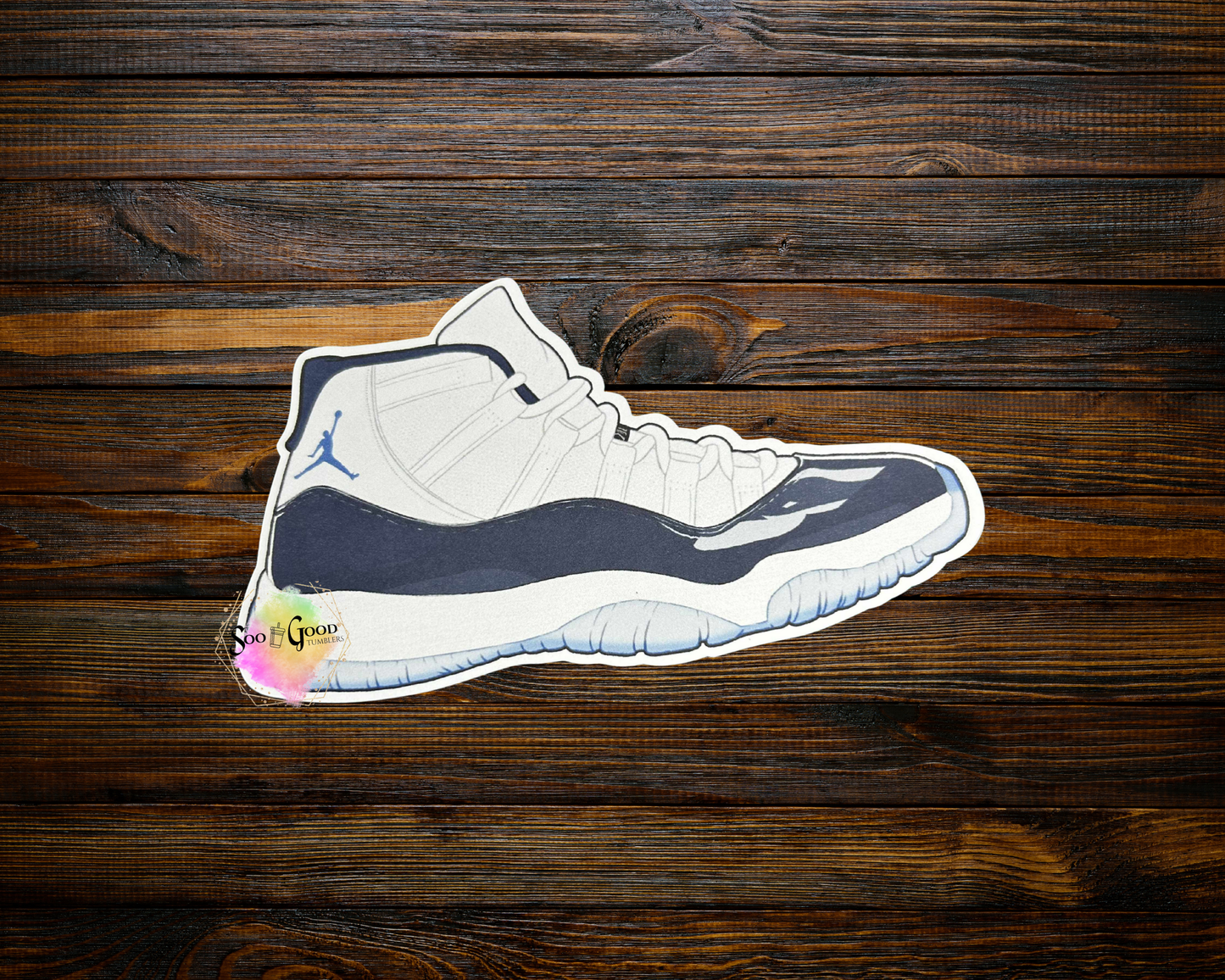 Nike Air Jordan Shoe Cardstock Car Freshie (Style 9)