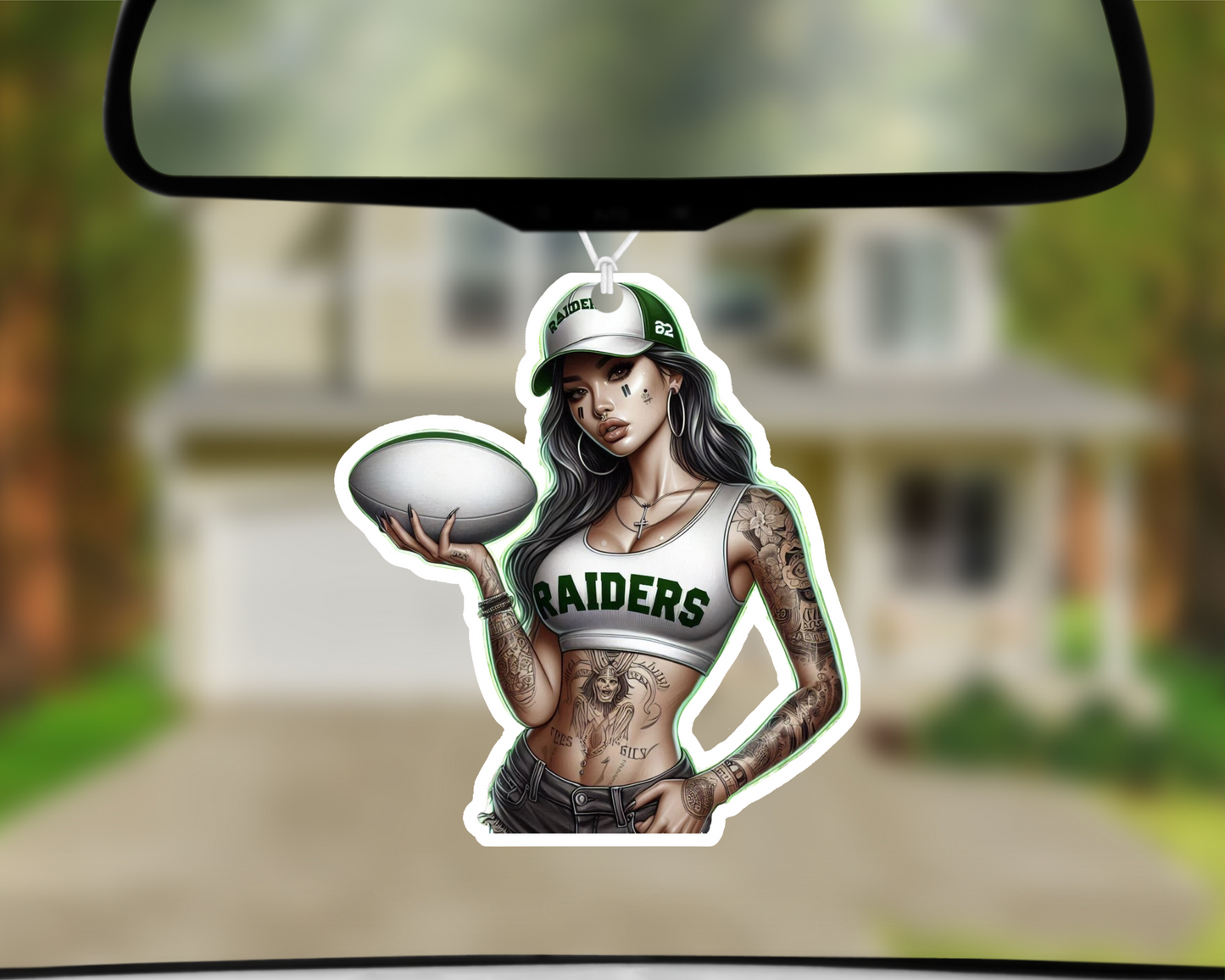 Sexy Goddess Fan Fave - Canberra Raiders Car Air Freshener