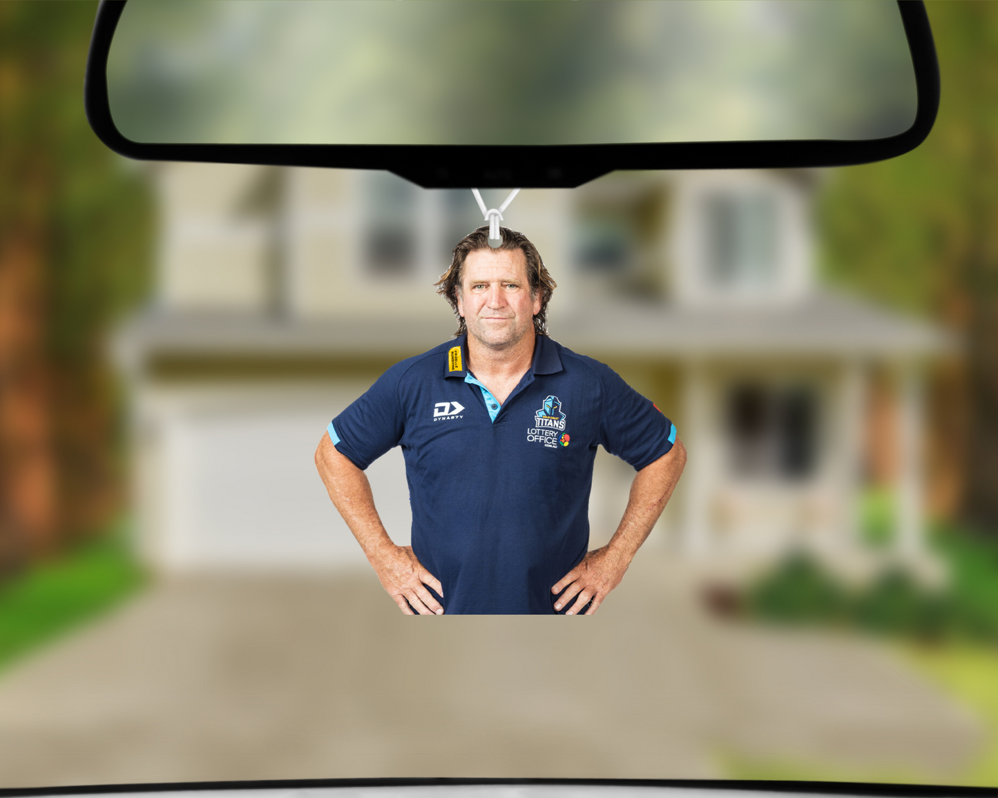 Team Photo - Des Hasler Car Air Freshener