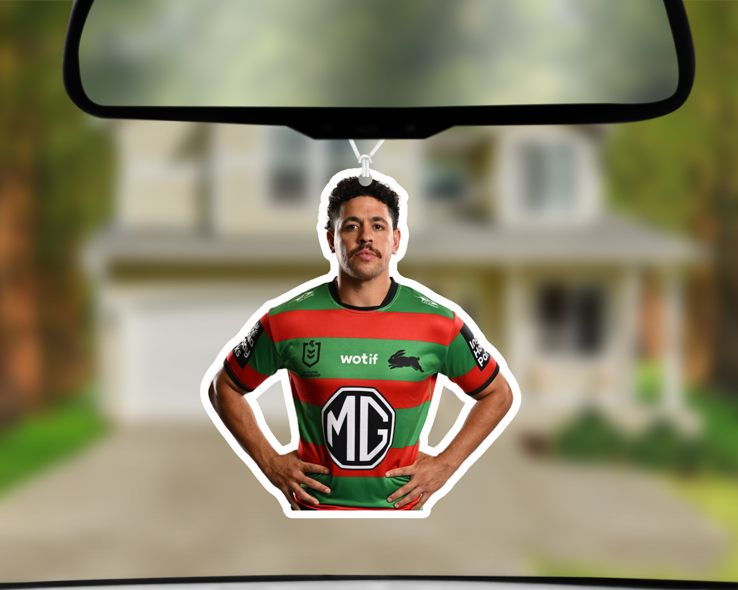 Team Photo - Jacob Gagai Car Air Freshener