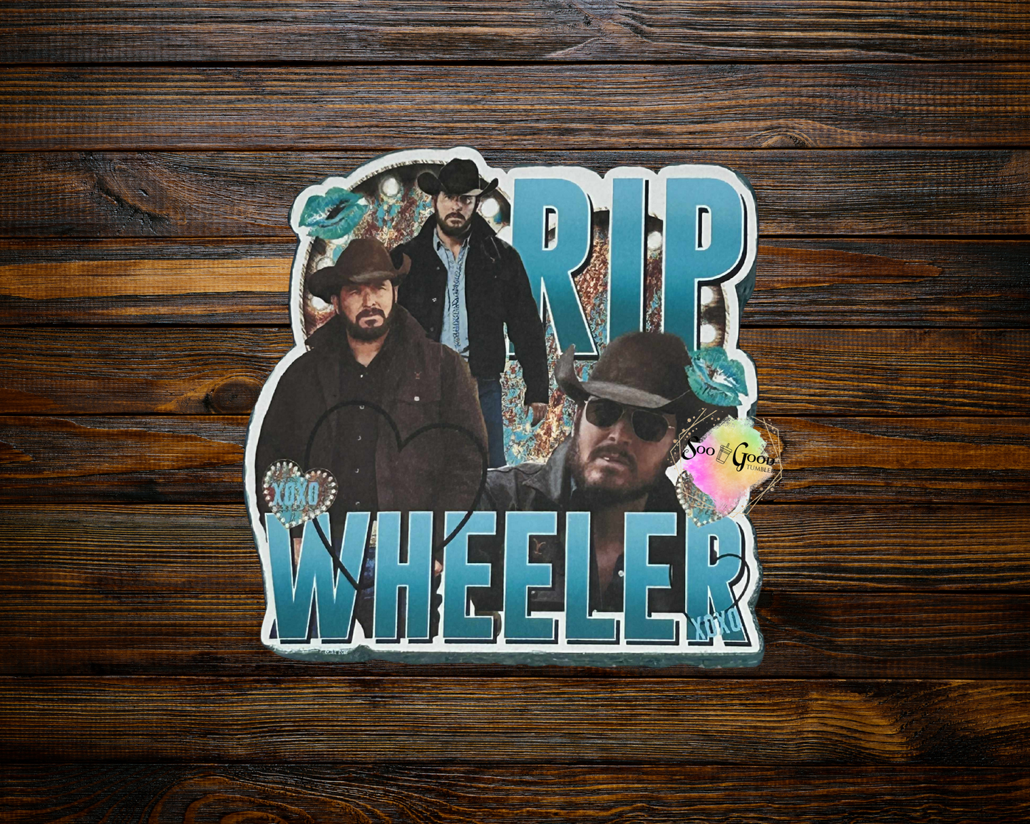 RIP Wheeler Cardstock Car Freshie