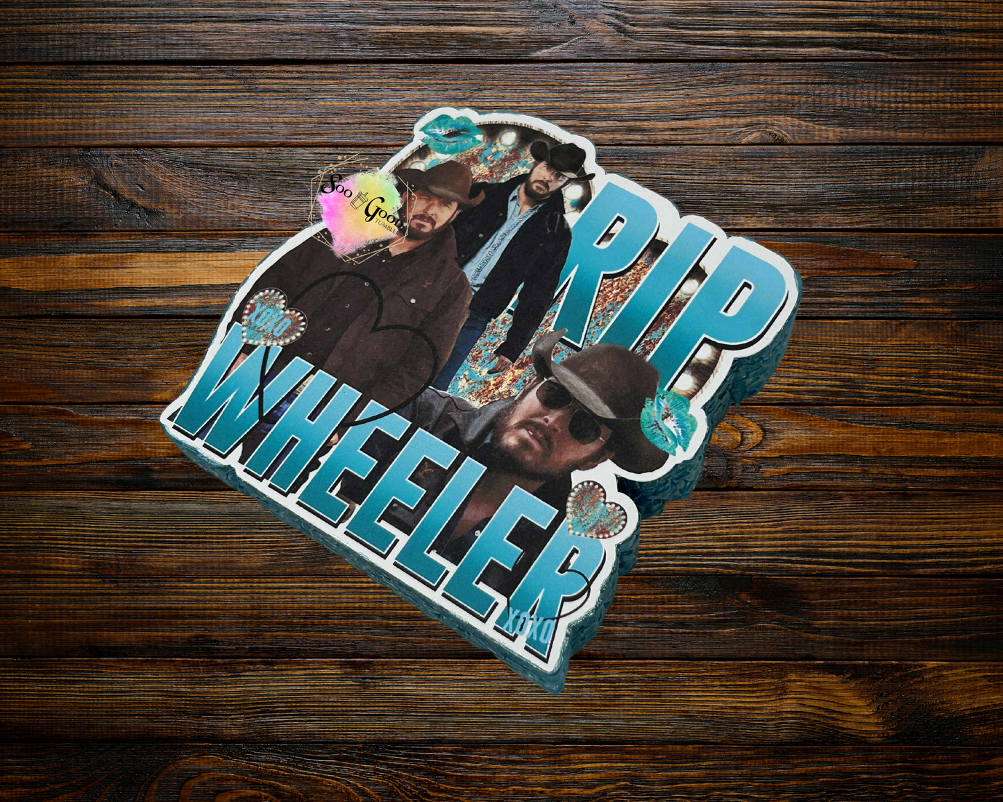 RIP Wheeler Cardstock Car Freshie