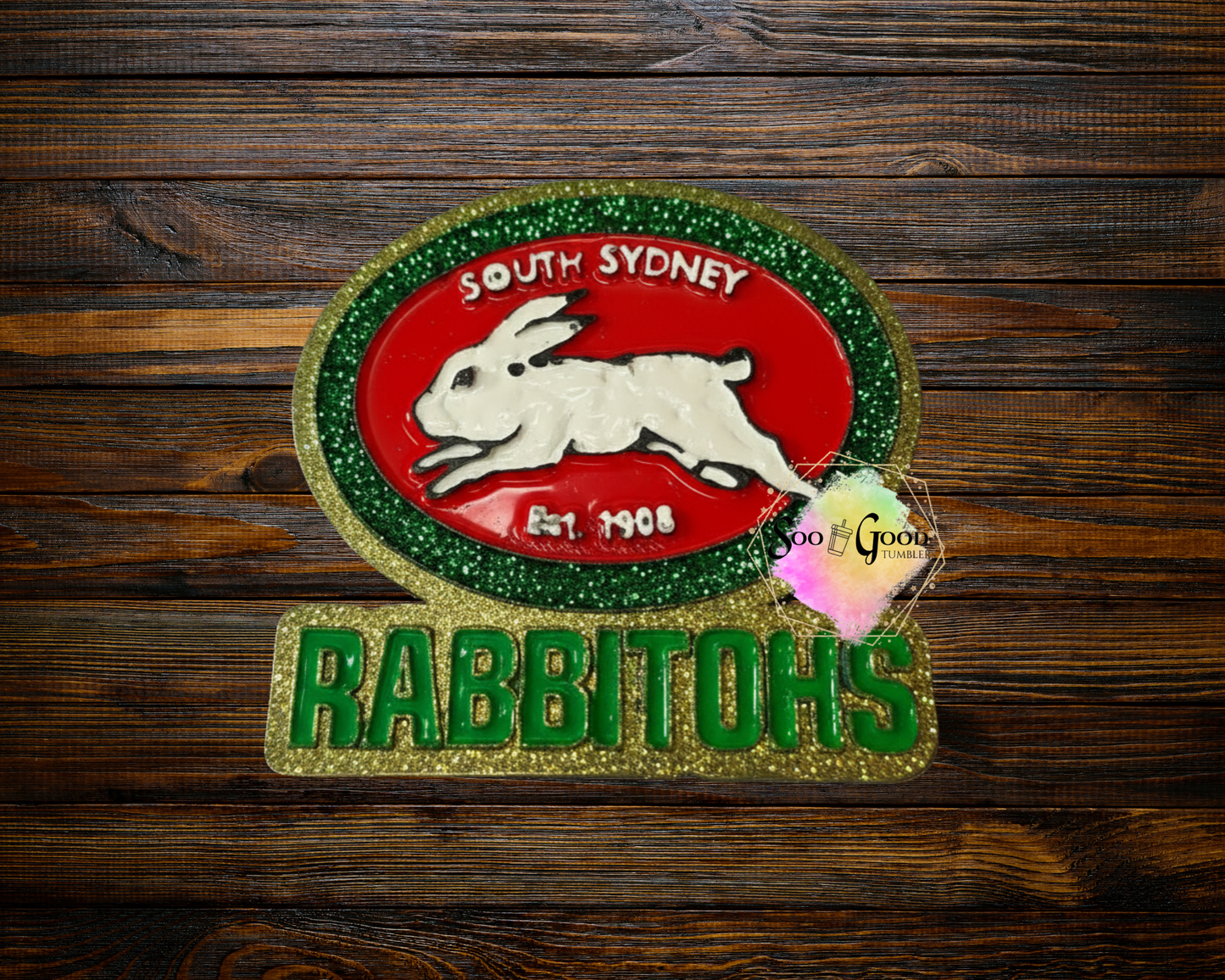 South Sydney Rabbitohs Blinged Car Freshie