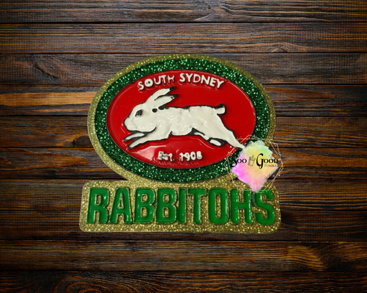 South Sydney Rabbitohs Blinged Car Freshie