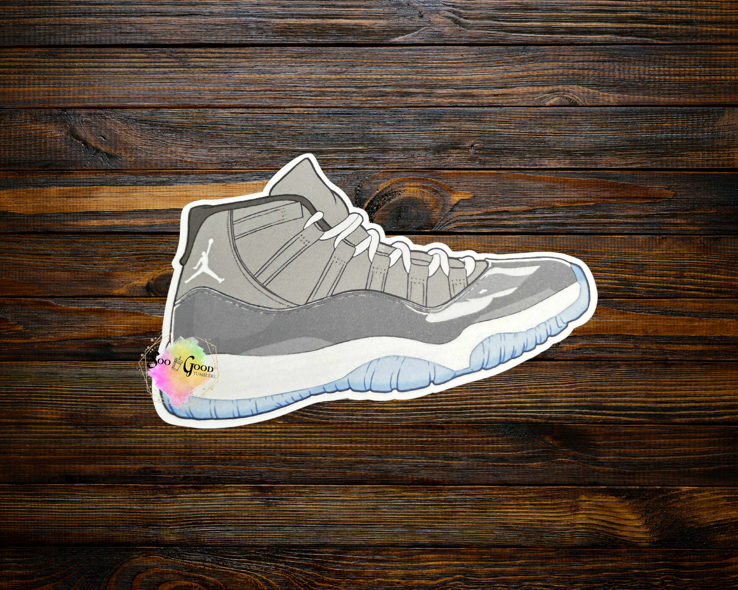 Nike Air Jordan Shoe Cardstock Car Freshie (Style 7)