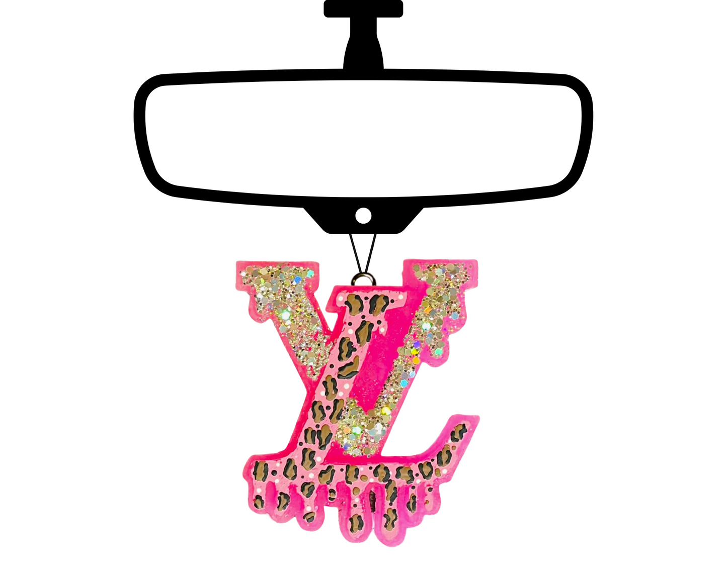 LV Drip Blinged Car Freshie