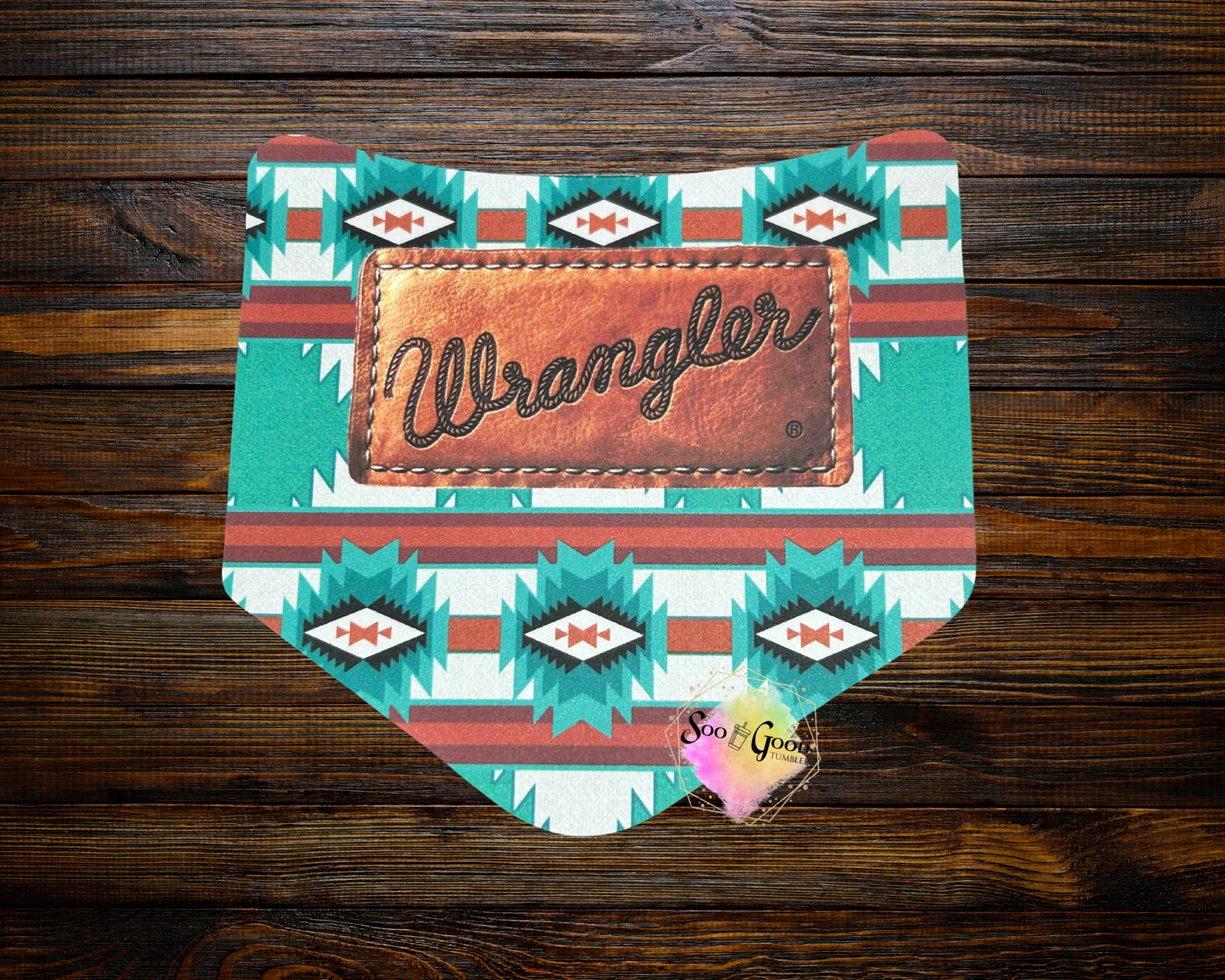 Aztec Wrangler Pocket Cardstock Car Freshie (Style 3)