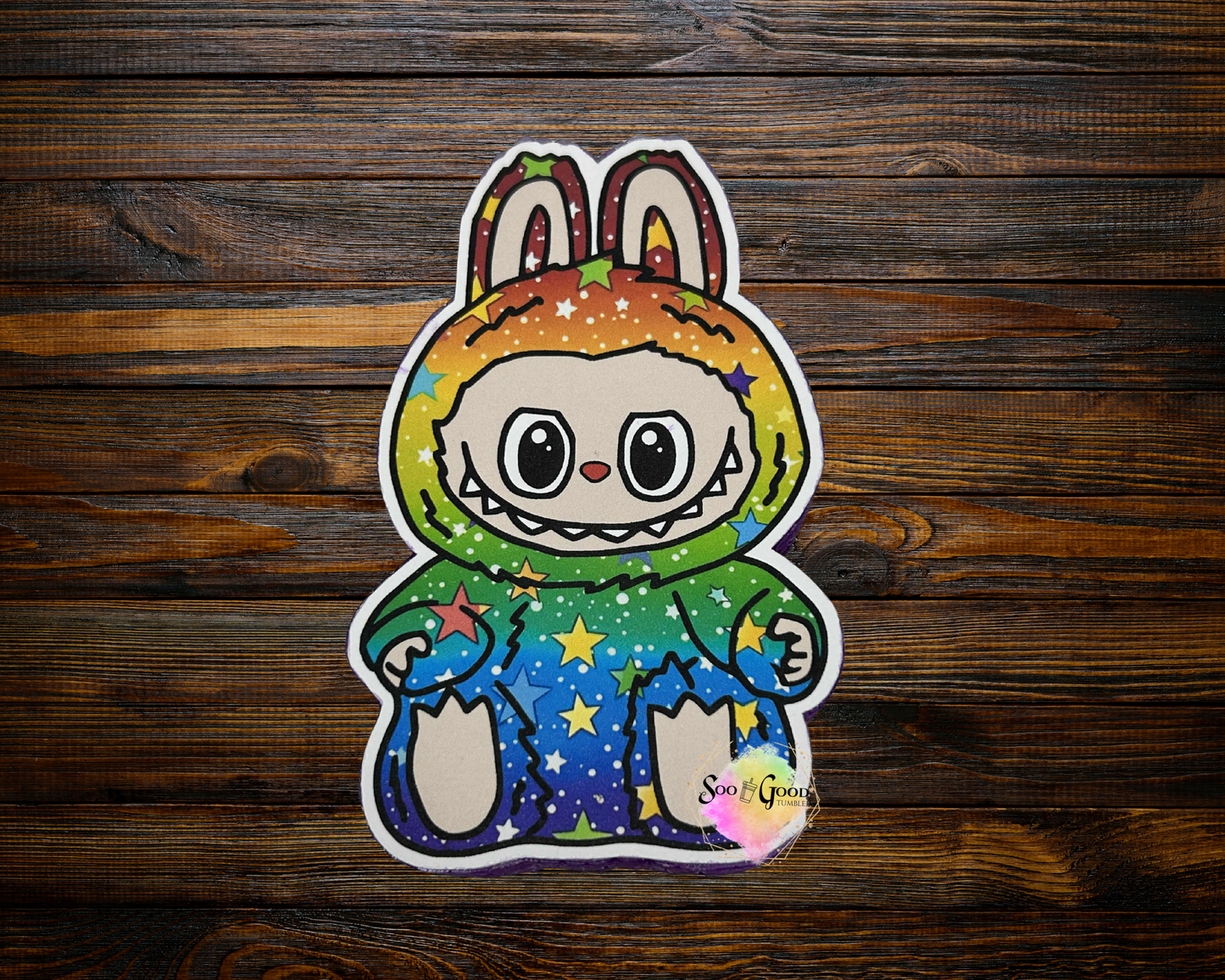 Sitting Labubu Cardstock Car Freshie (Style 1)