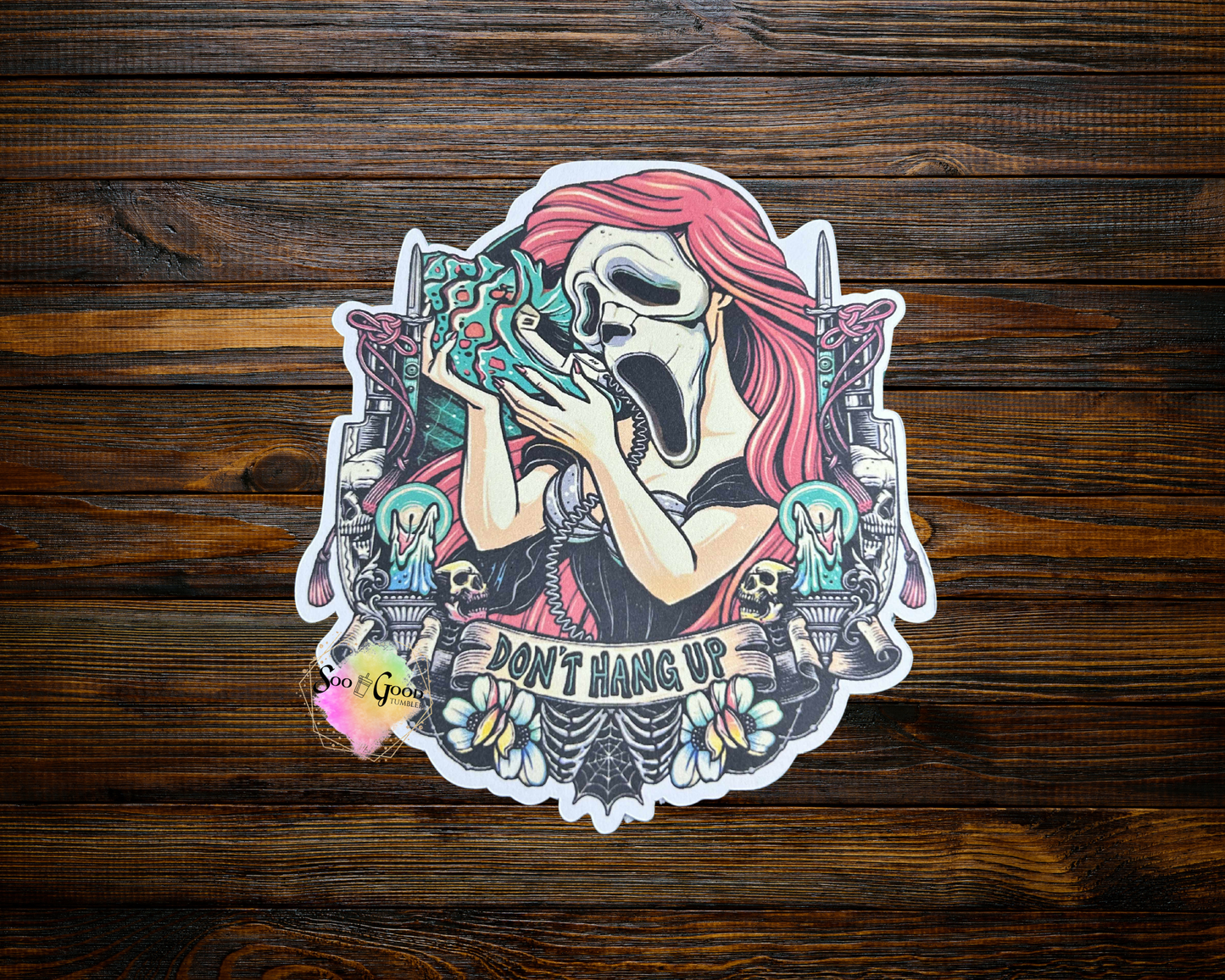 Slasher Princess Cardstock Car Freshie (Style 3