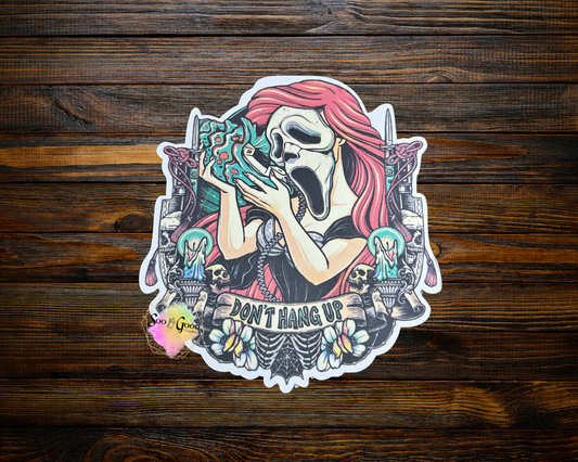 Slasher Princess Cardstock Car Freshie (Style 3