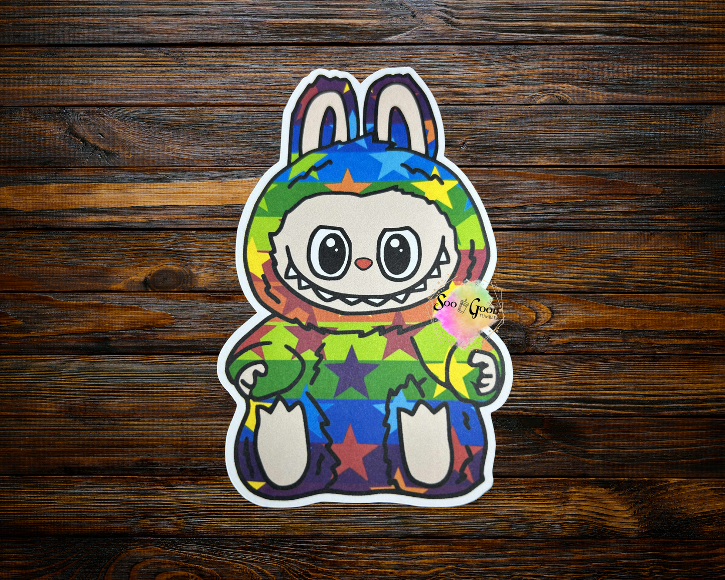 Sitting Labubu Cardstock Car Freshie (Style 3)