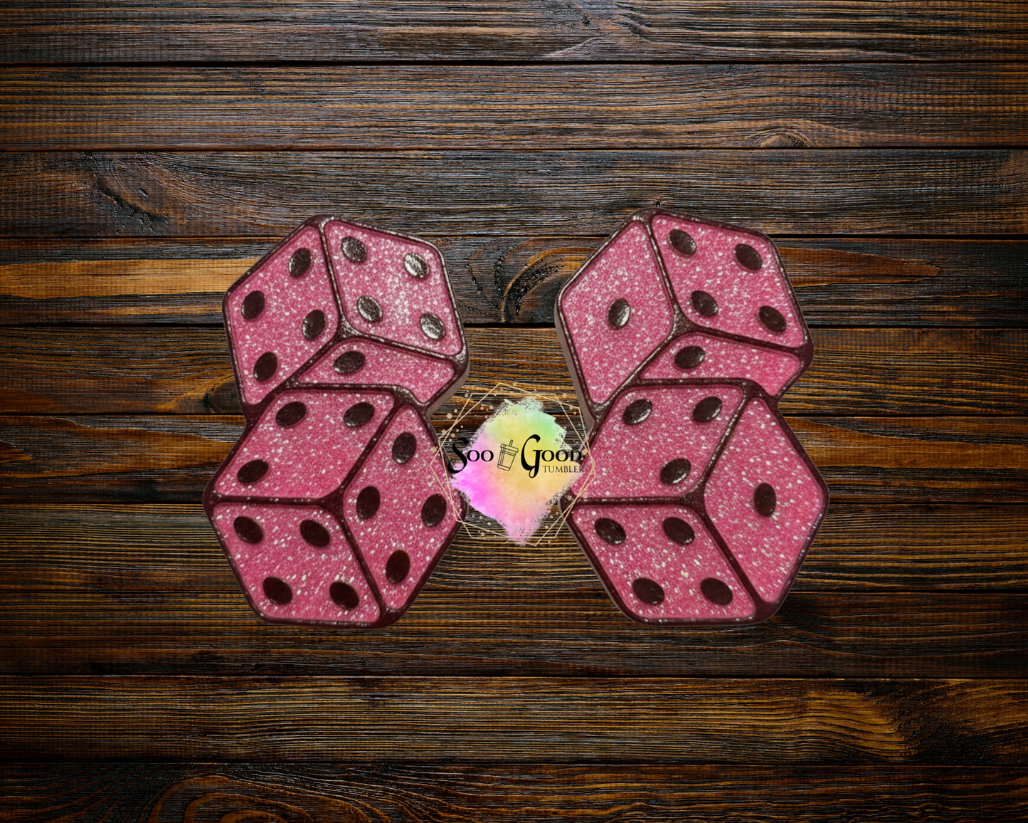 Double Dice Blinged Car Vents Freshie