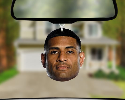 Big Head - Daniel Tupou Car Air Freshener