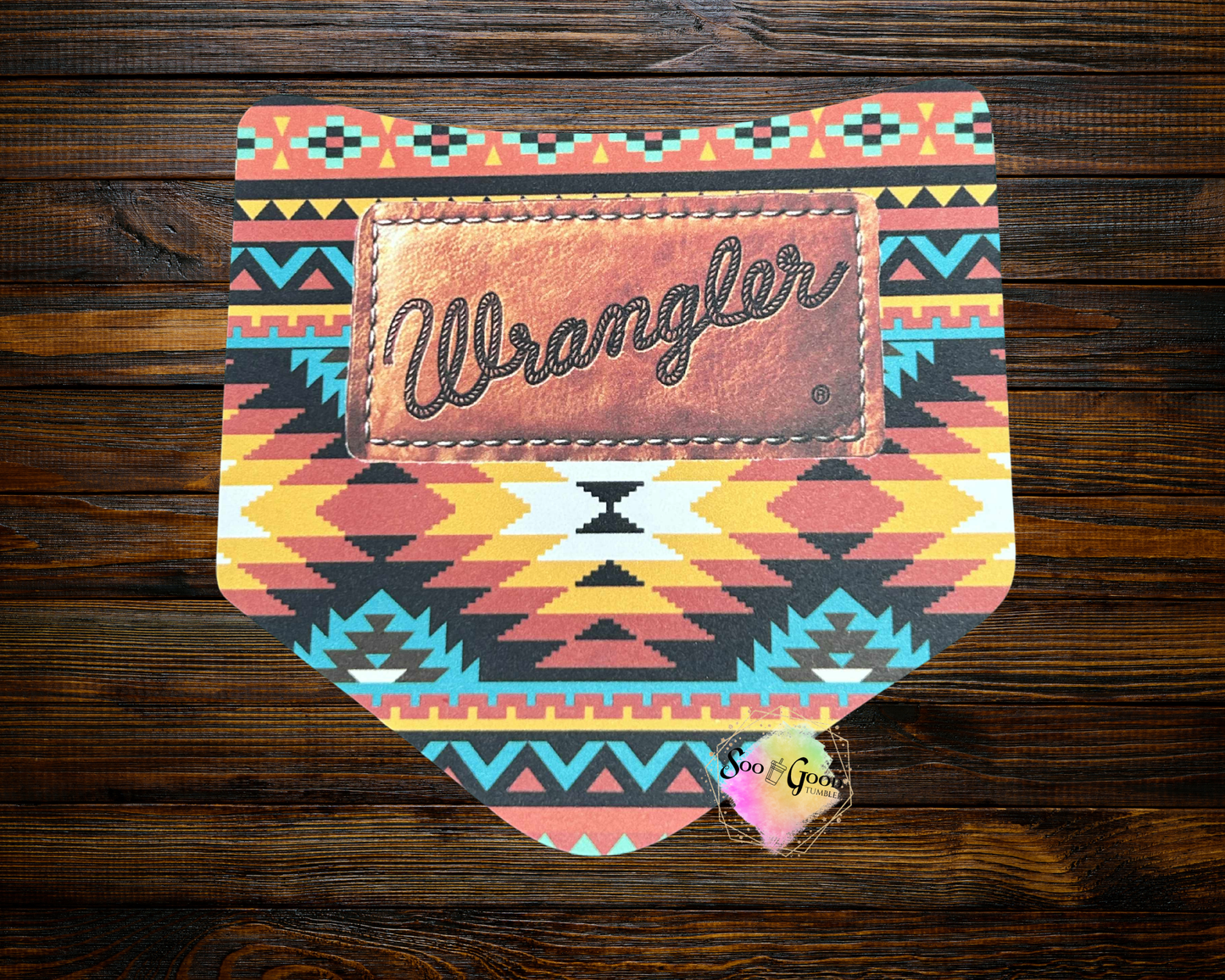 Aztec Wrangler Pocket Cardstock Car Freshie (Style 10)