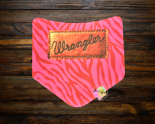 Animal Print Wrangler Pocket Cardstock Car Freshie (Style 3)