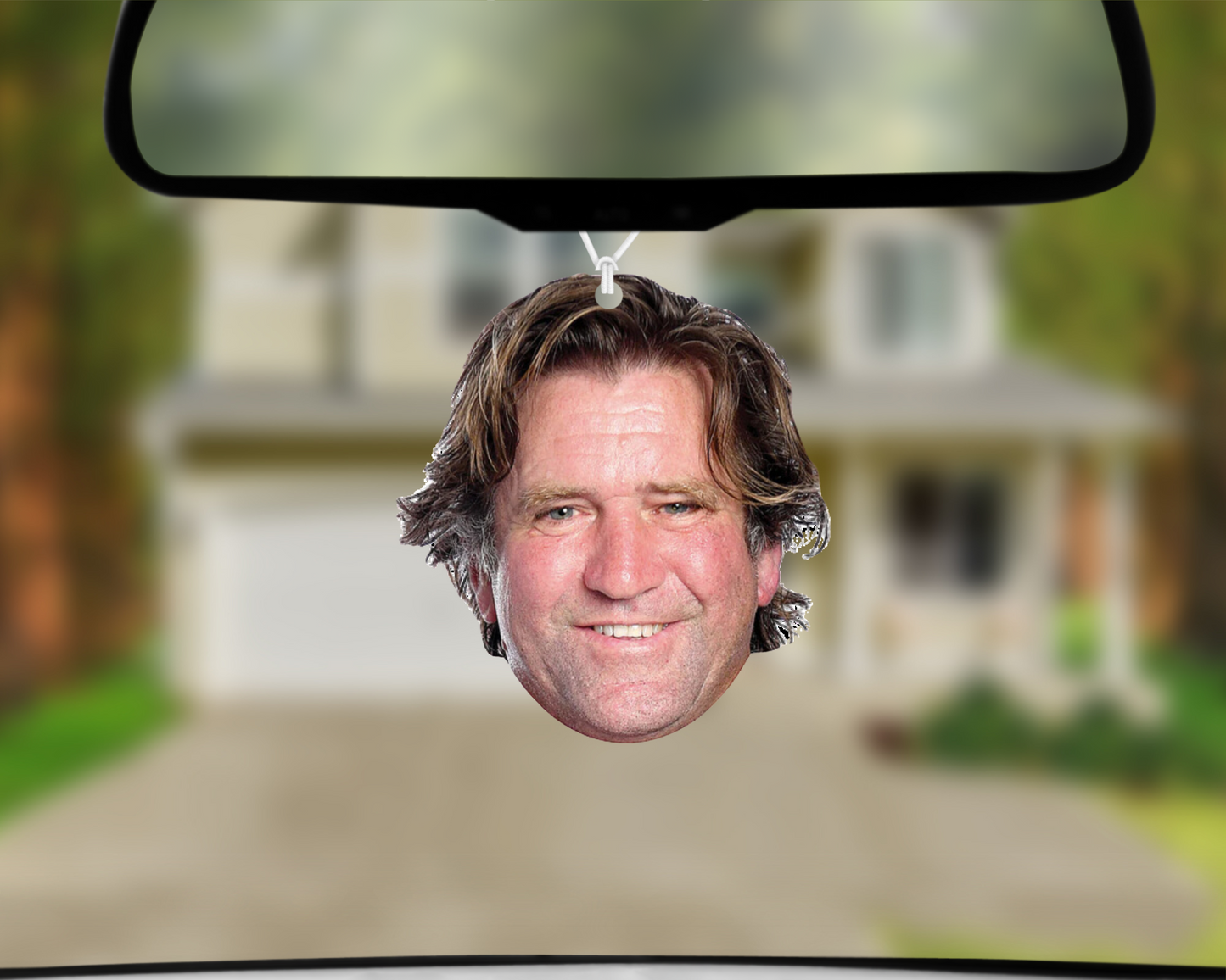 Big Head - Des Hasler Car Air Freshener