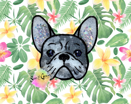 French Bulldog Blinged Car Freshie