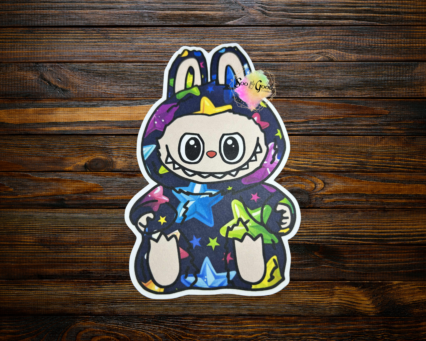 Sitting Labubu Cardstock Car Freshie (Style 4)