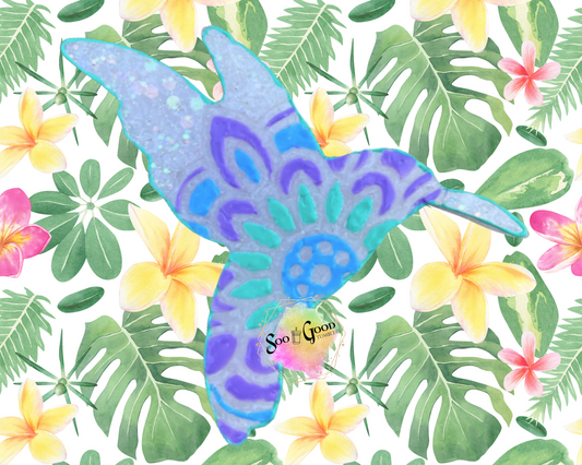 Humming Bird Blinged Car Freshie