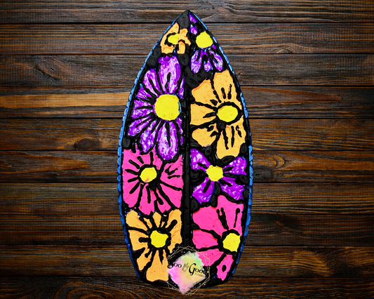 Surfborad Blinged Car Freshie