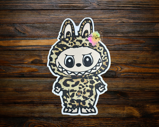 Standing Labubu Cardstock Car Freshie (Style 4)