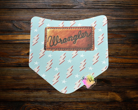 Groovy Wrangler Pocket Cardstock Car Freshie (Style 3)