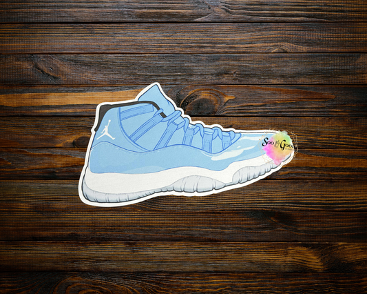 Nike Air Jordan Shoe Cardstock Car Freshie (Style 11)