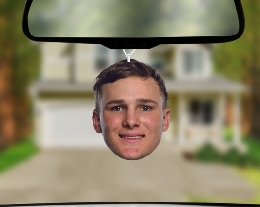 Big Head - Owen Pattie Car Air Freshener