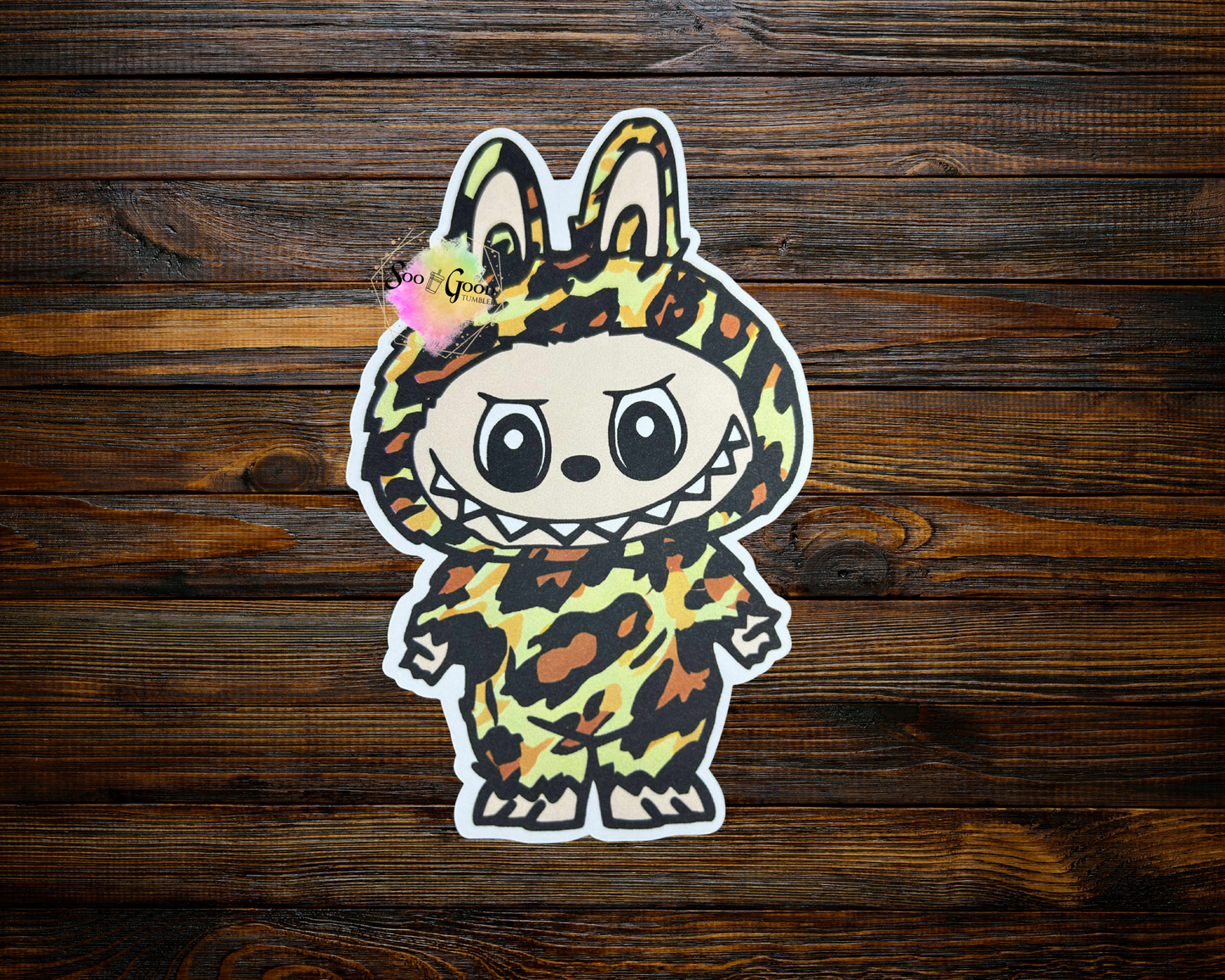 Standing Labubu Cardstock Car Freshie (Style 5)