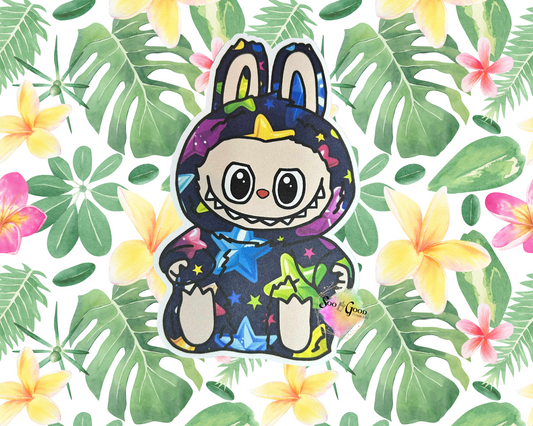 Sitting Labubu (Style 5) Cardstock Car Freshie